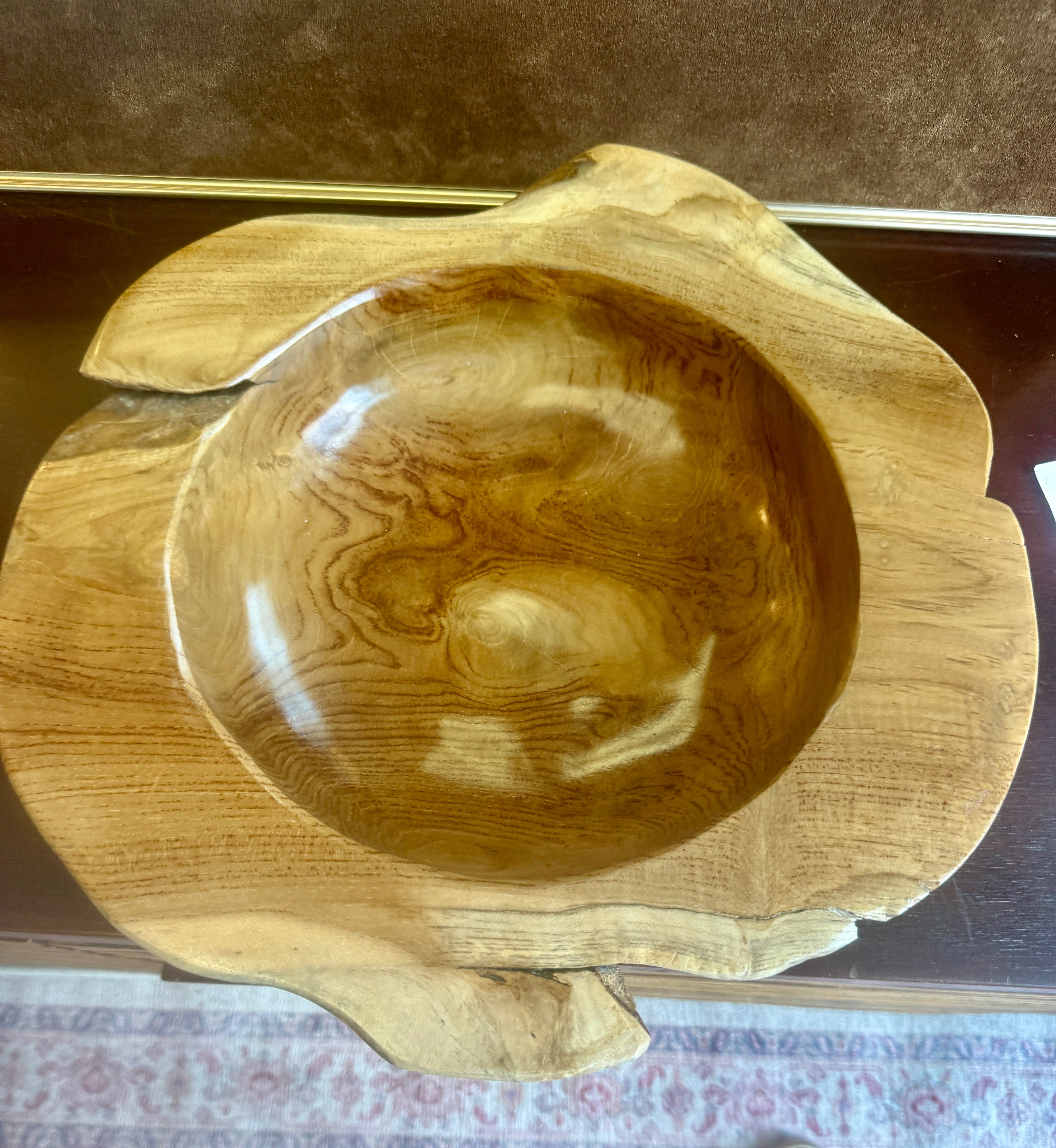 Teak Root Bowl