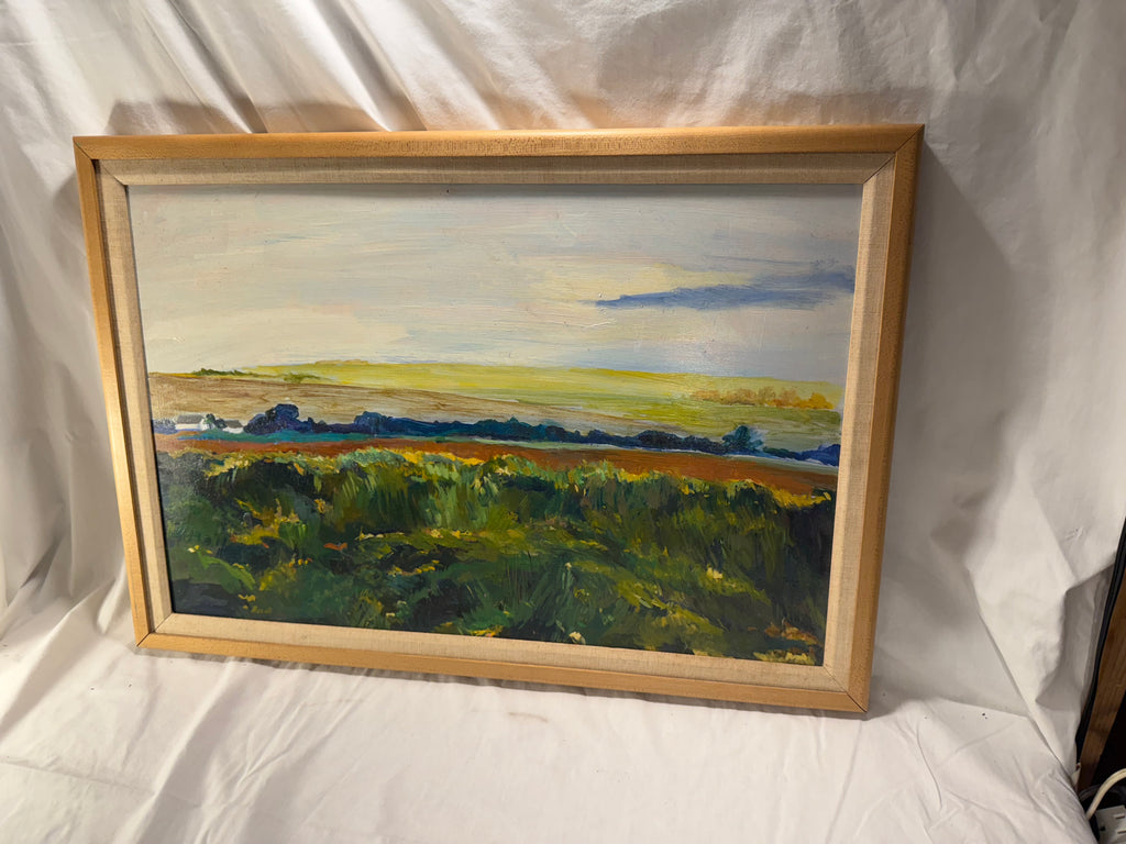 Open Landscape
Oil on board, signed