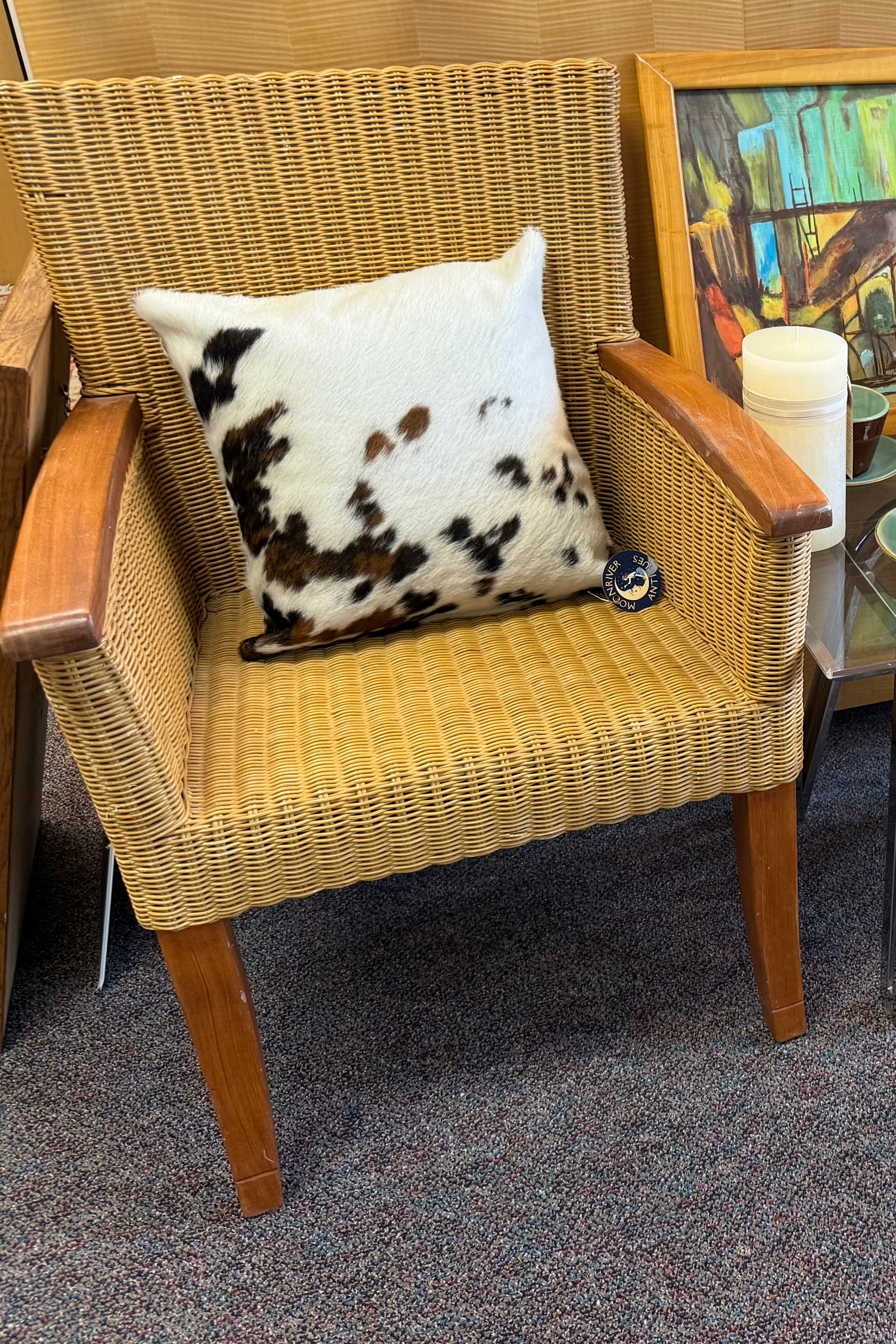 Williams Sonoma Wicker Chair