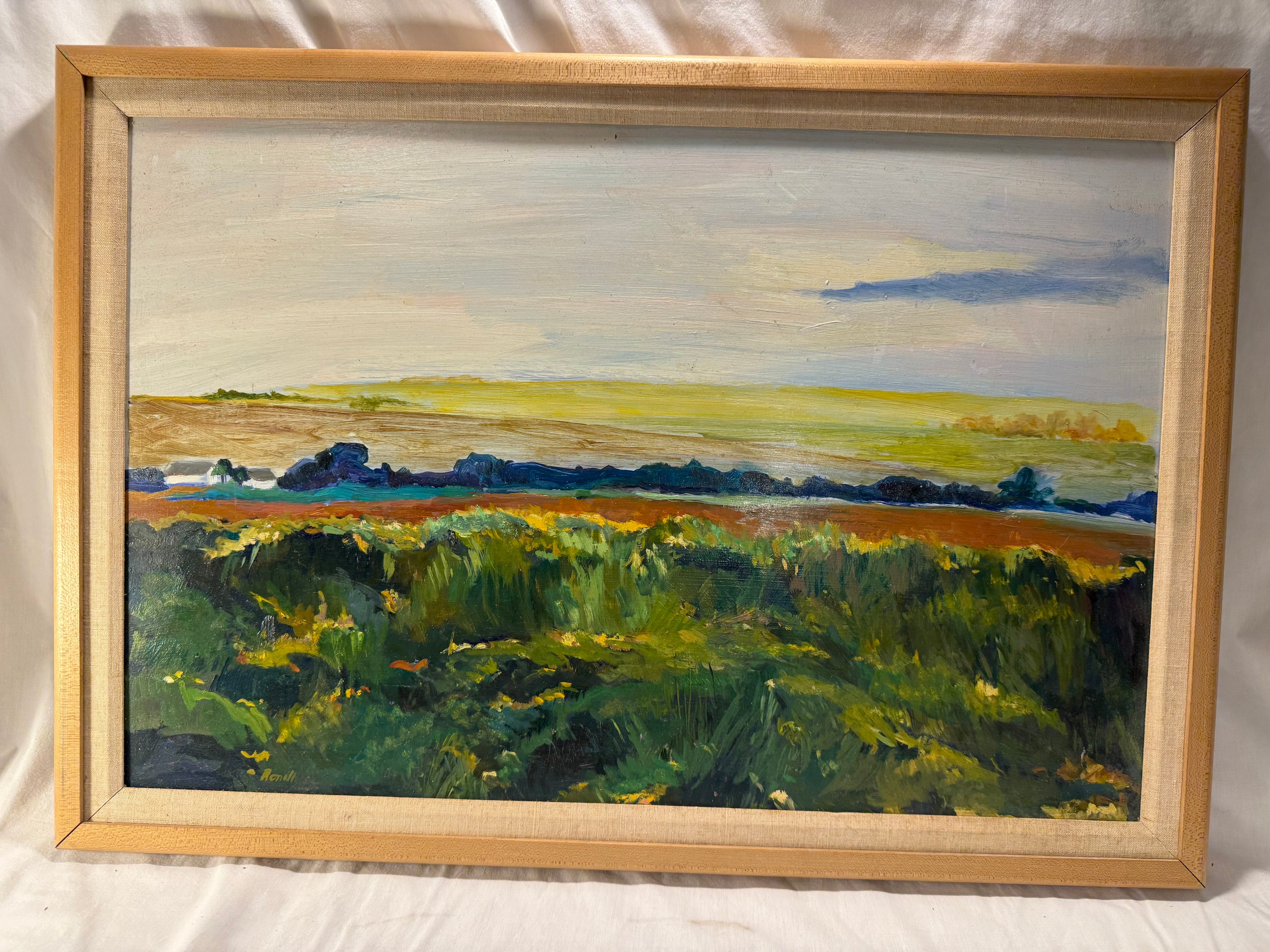 Open Landscape
Oil on board, signed