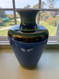 Large Modern Blue Green Vase