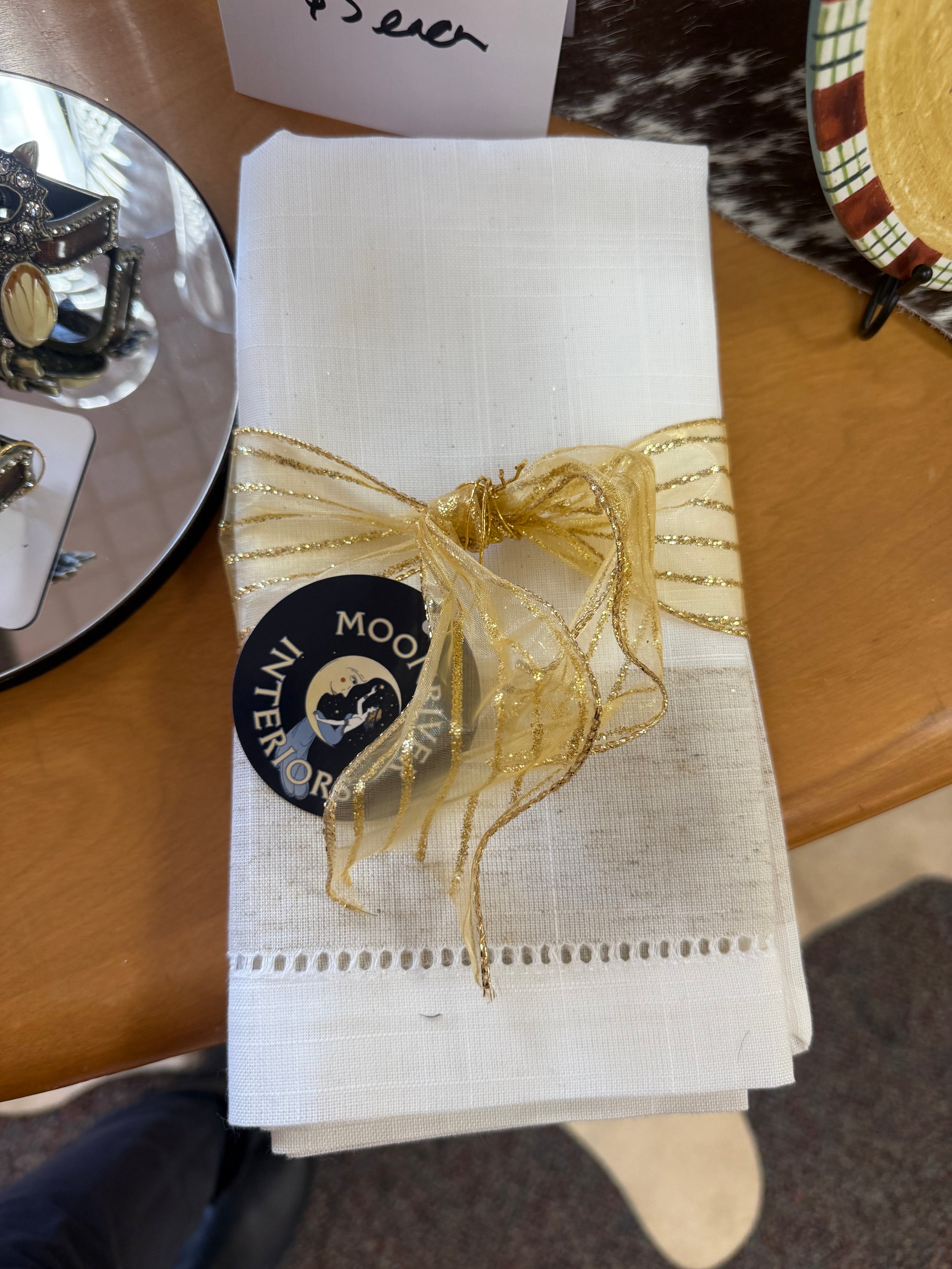 Hemstitch Napkins (Pair)