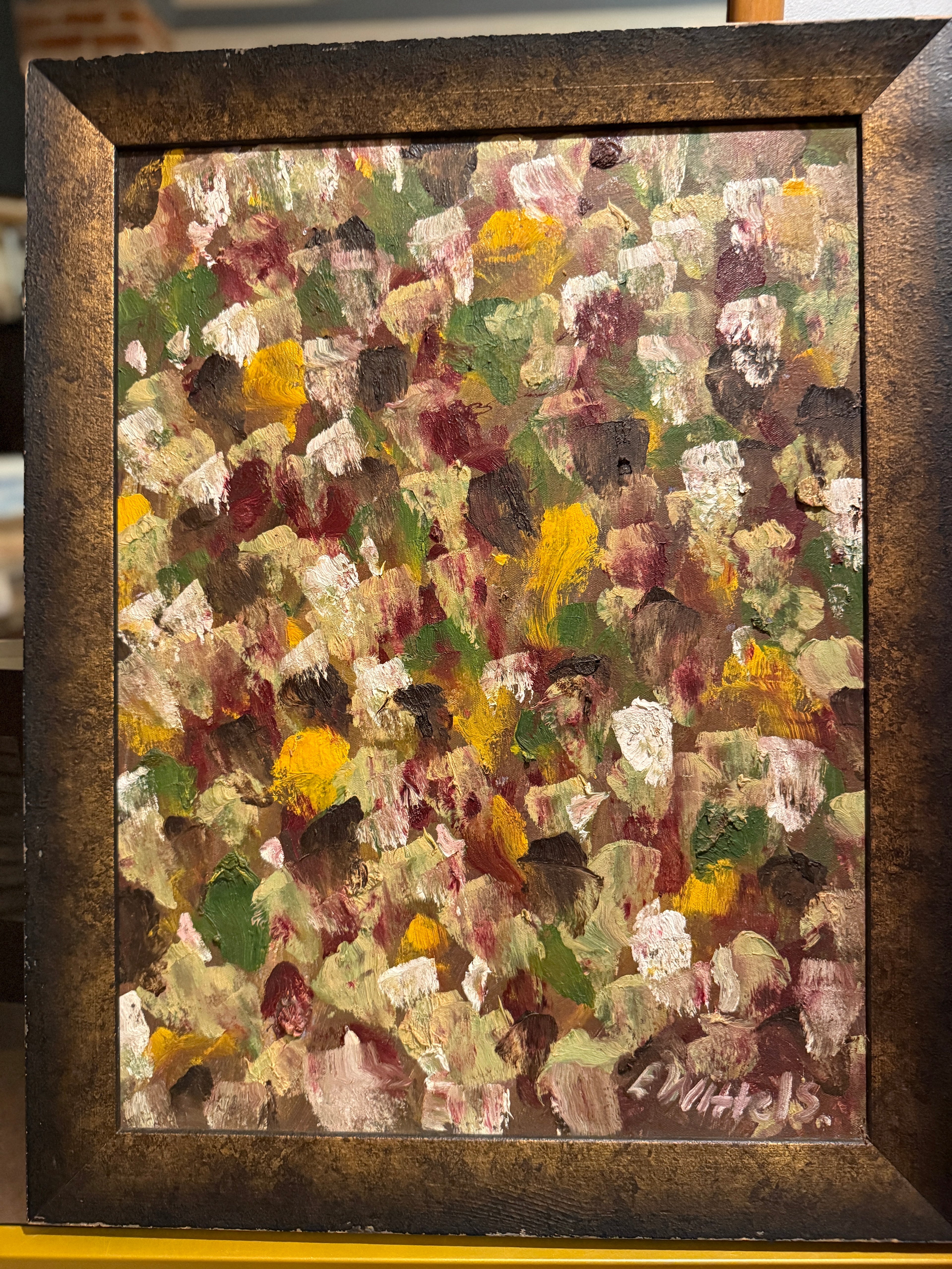 Mid Century Oil Painting