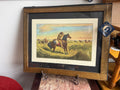 Vintage Framed Print “A Check”
