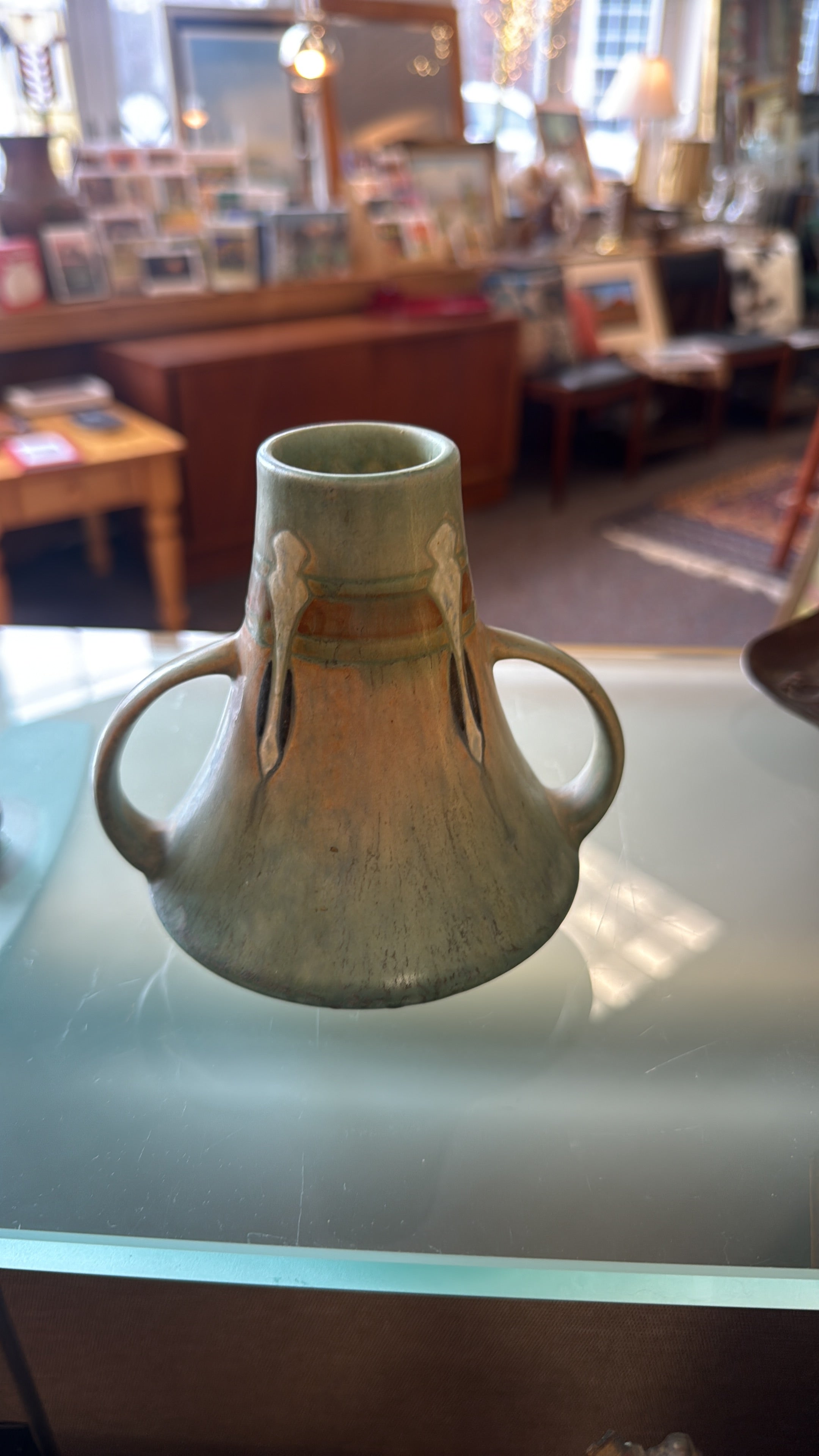 Roseville 1920's Two-Handled Vase