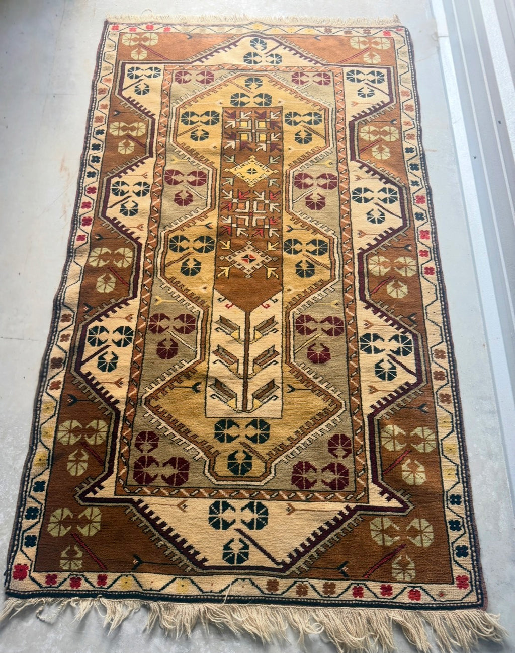 Vintage Turkish Rug (4' × 6'10")