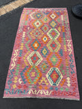 Handwoven Kilim Rug 3'6" by 6'4"