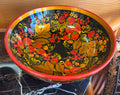 Vintage Russian Bowl (Hand Painted Interior)