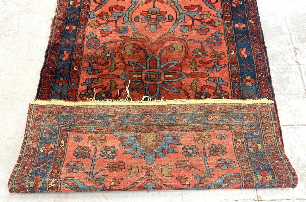 Vintage Handmade Oriental Rug 3’9” by 6’6”