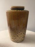 Ceramic Leopard Glaze Jar (Stein Mart)