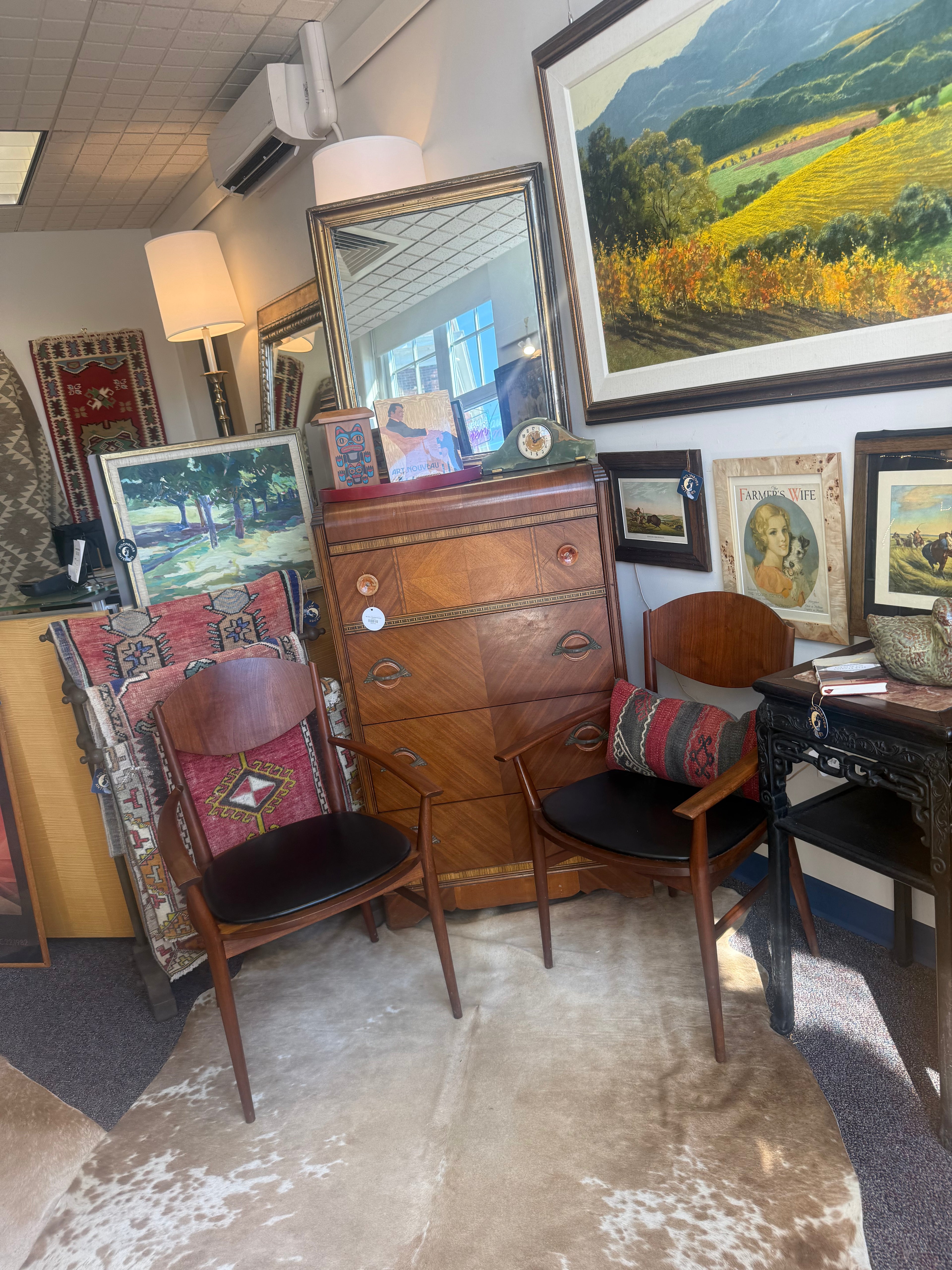 Paul McCob Dining Chairs (Pair)