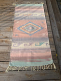 Antique Handwoven Rug 4'9" by 2'4"