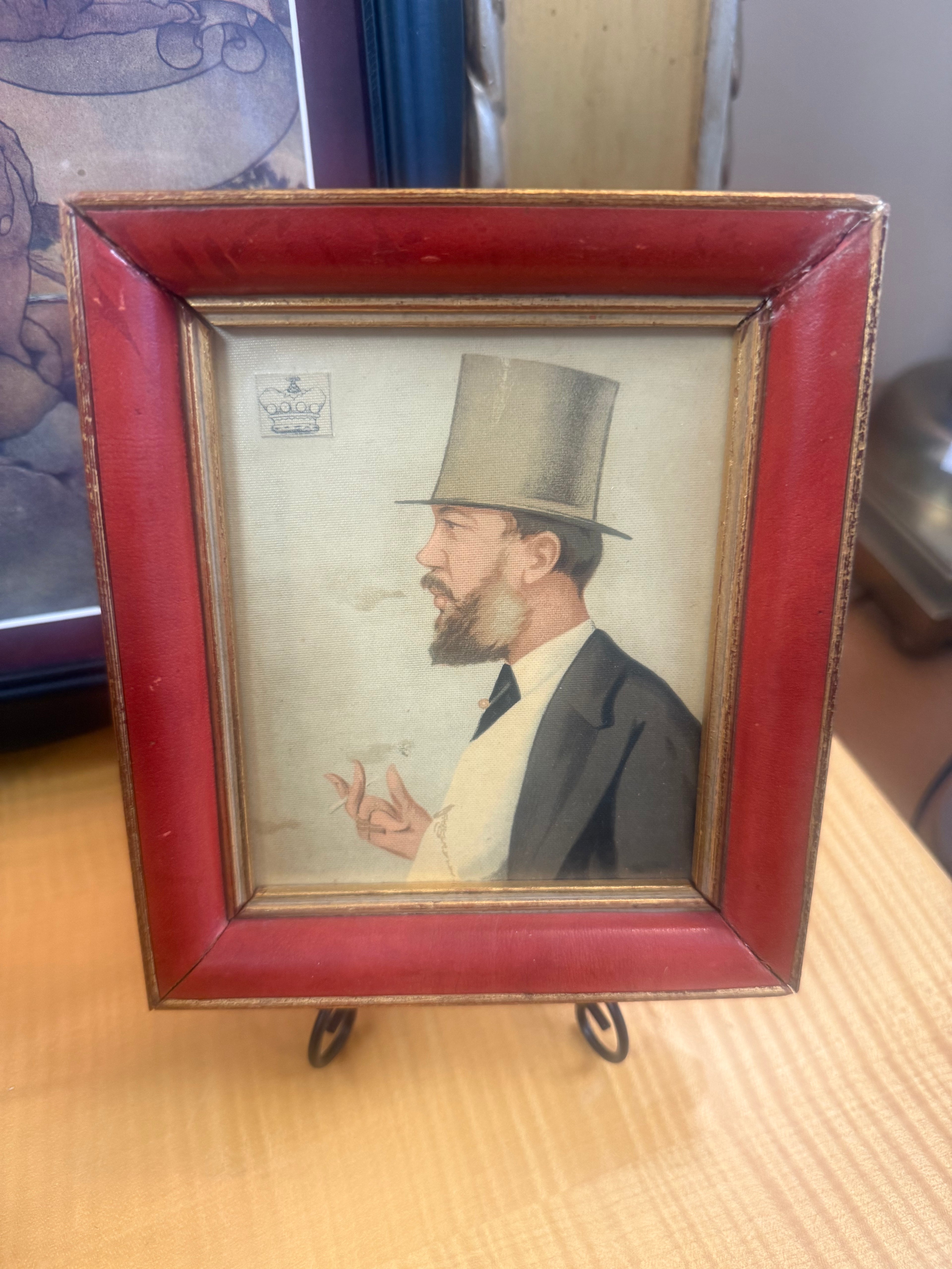 Lord Wharncliffe Vanity Fair Lithograph (1875)