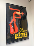"Pepito Vasquez" Art Deco Flamenco Poster — Framed