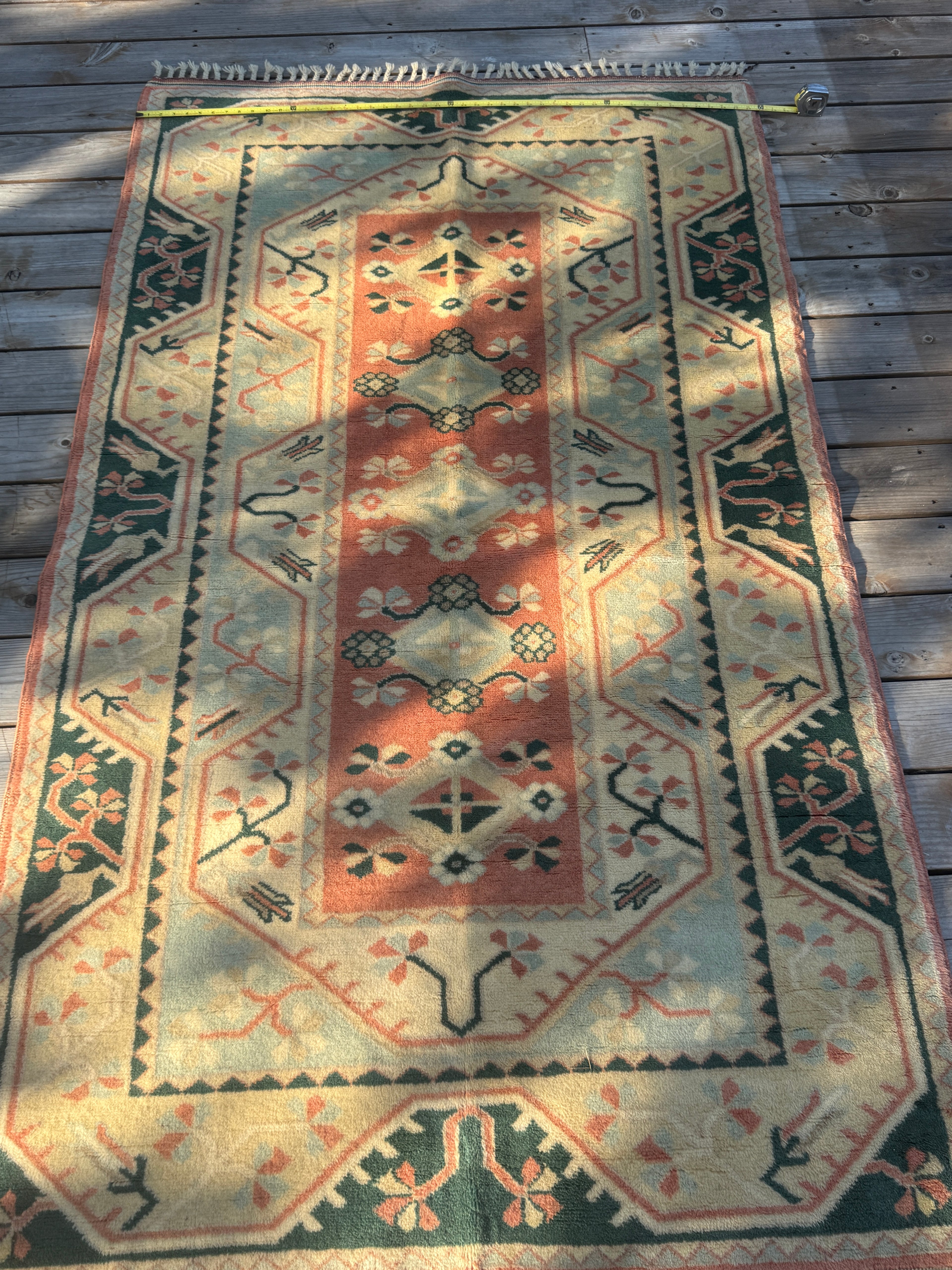 Pastel Turkish Rug (4' × 6'10")