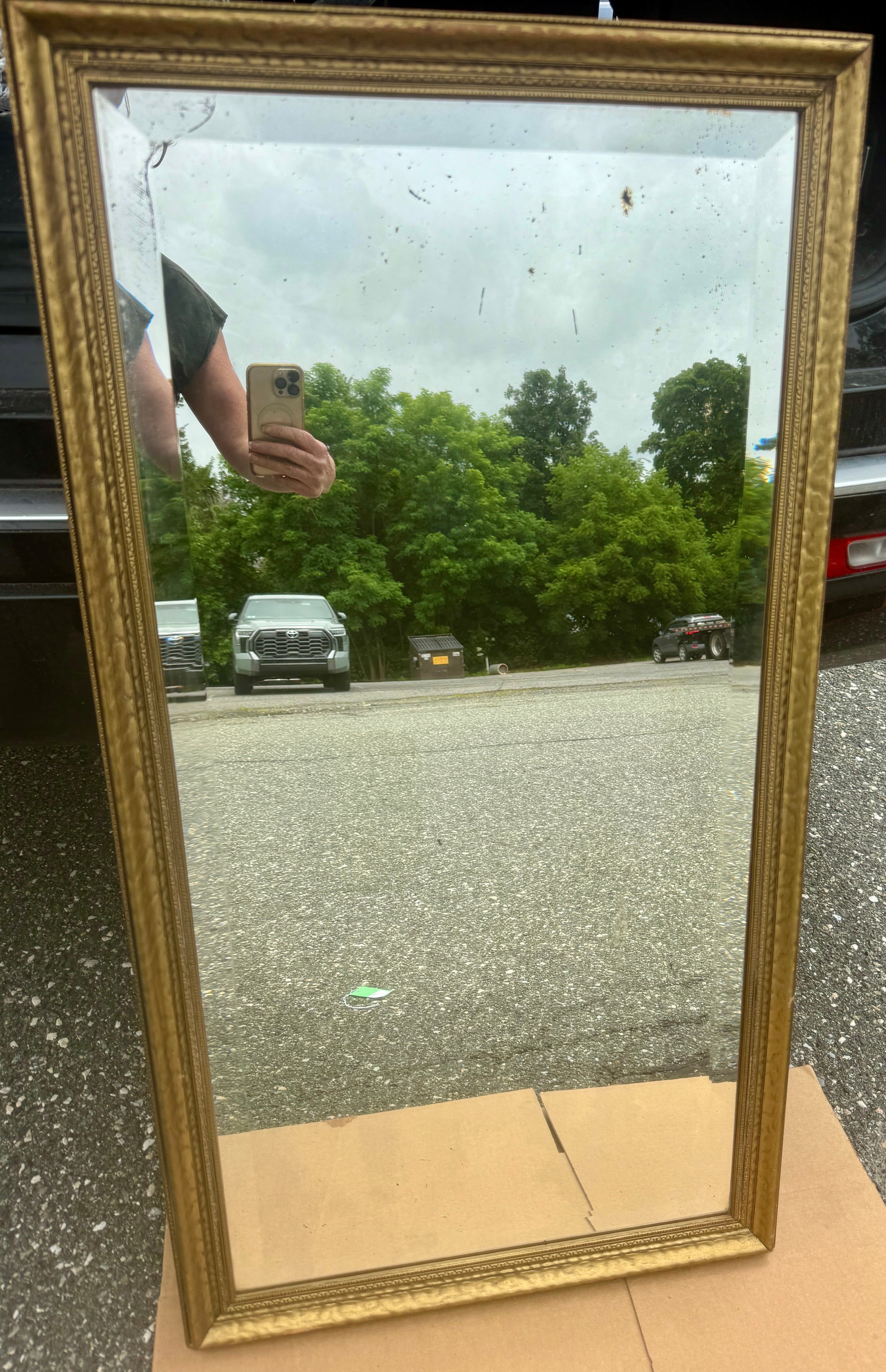 Arts & Crafts Era Gilded Mirror