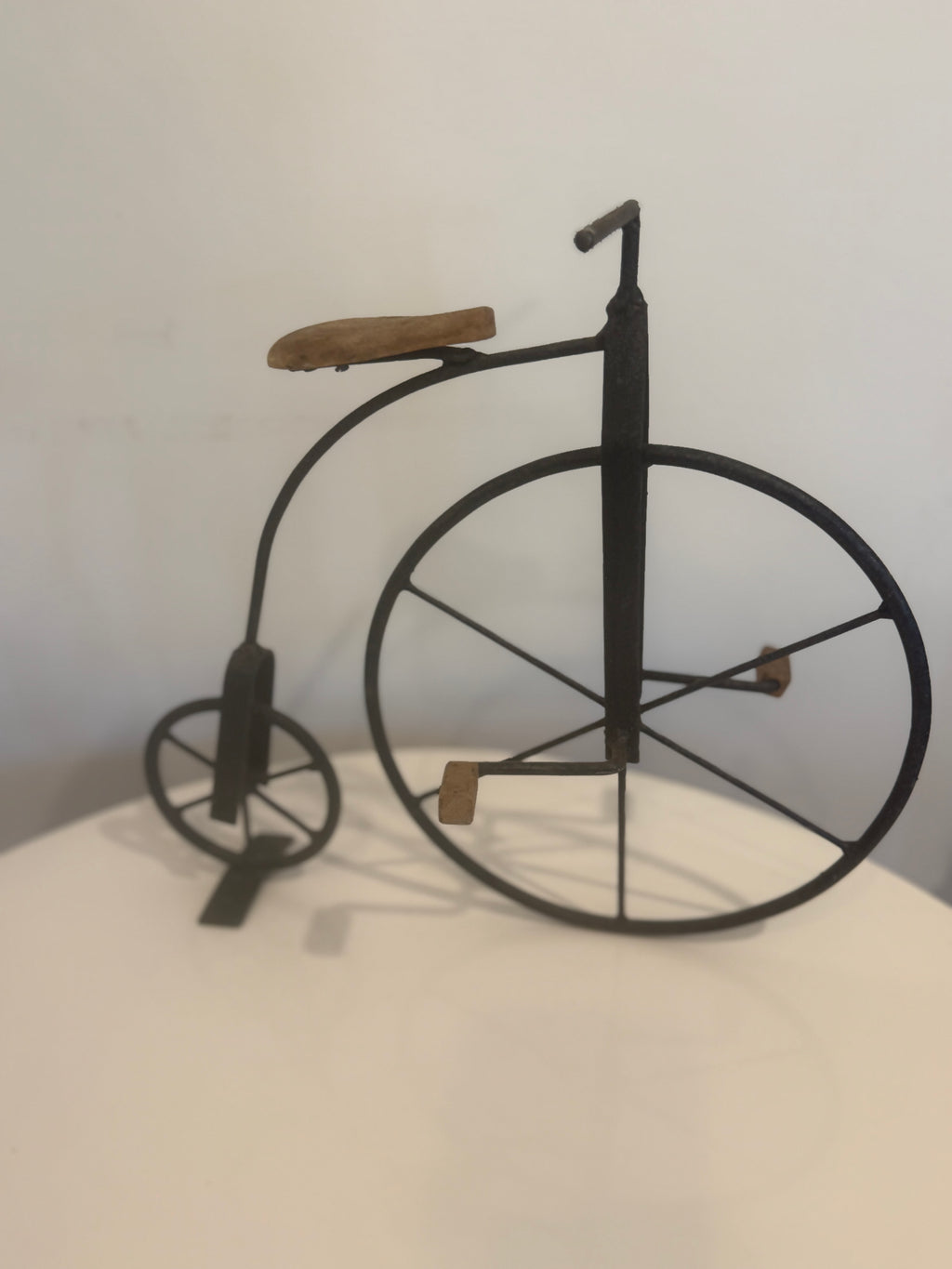 Wrought Iron Penny-Farthing Bicycle (Large)