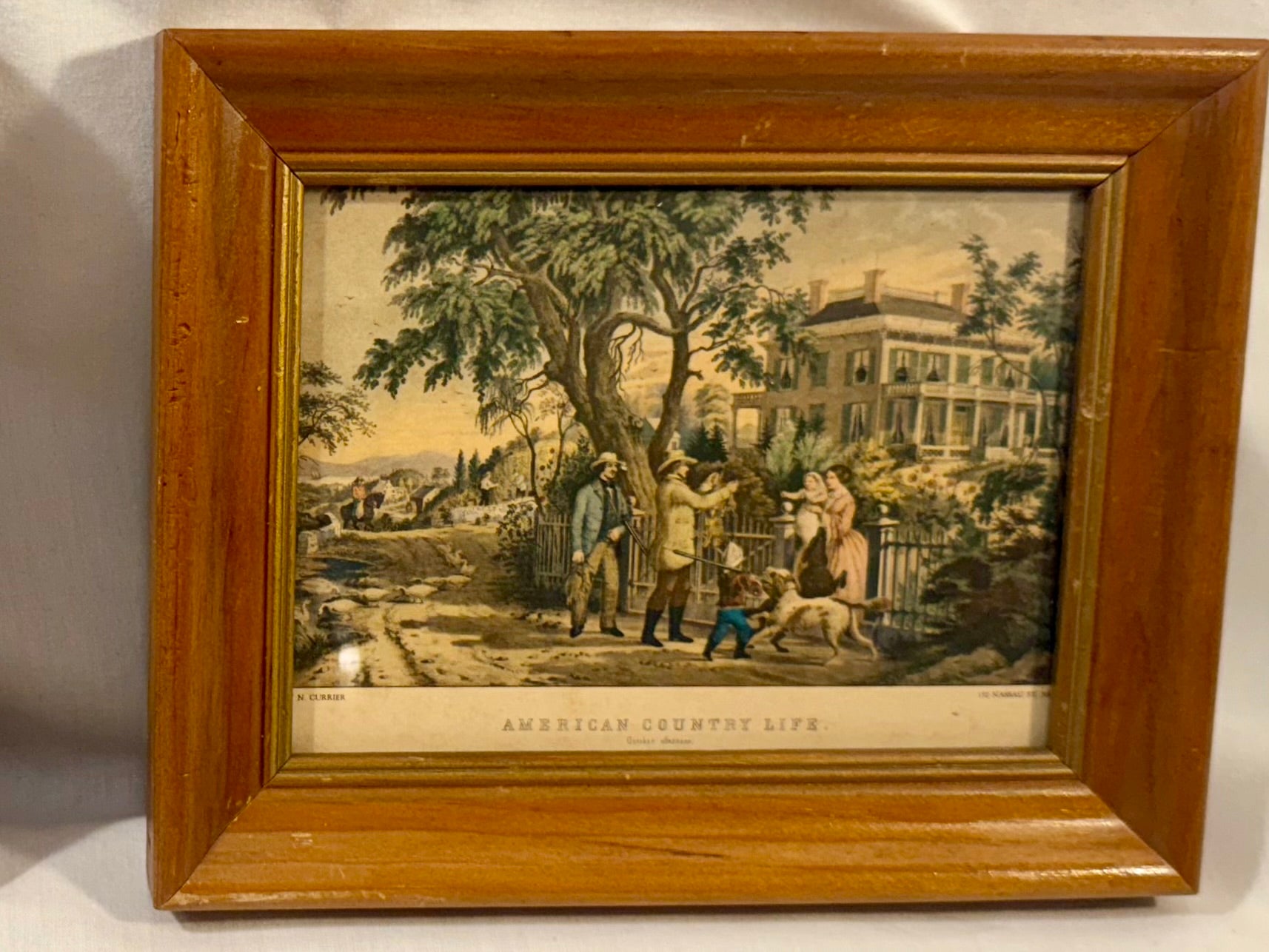 Fanny Palmer 'American Country Life' Small Print