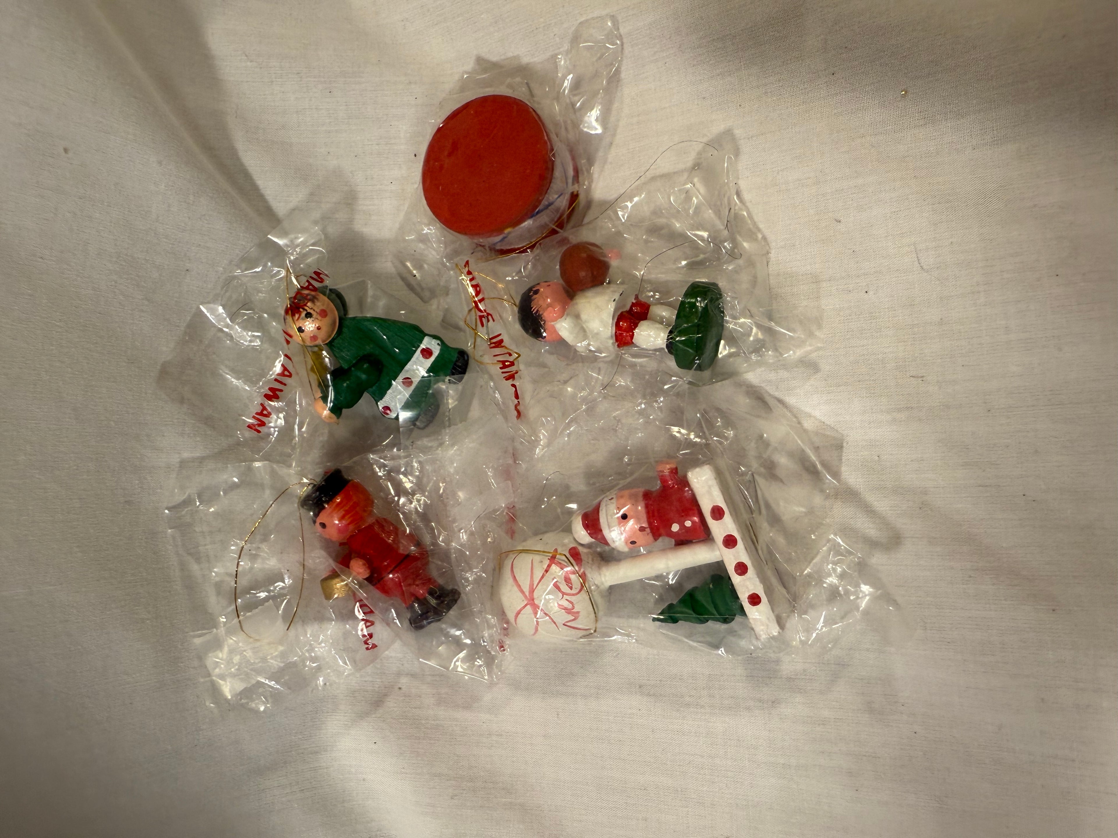 Vintage Taiwanese Wooden Ornament