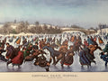 Currier & Ives "Central Park Winter" Framed Print