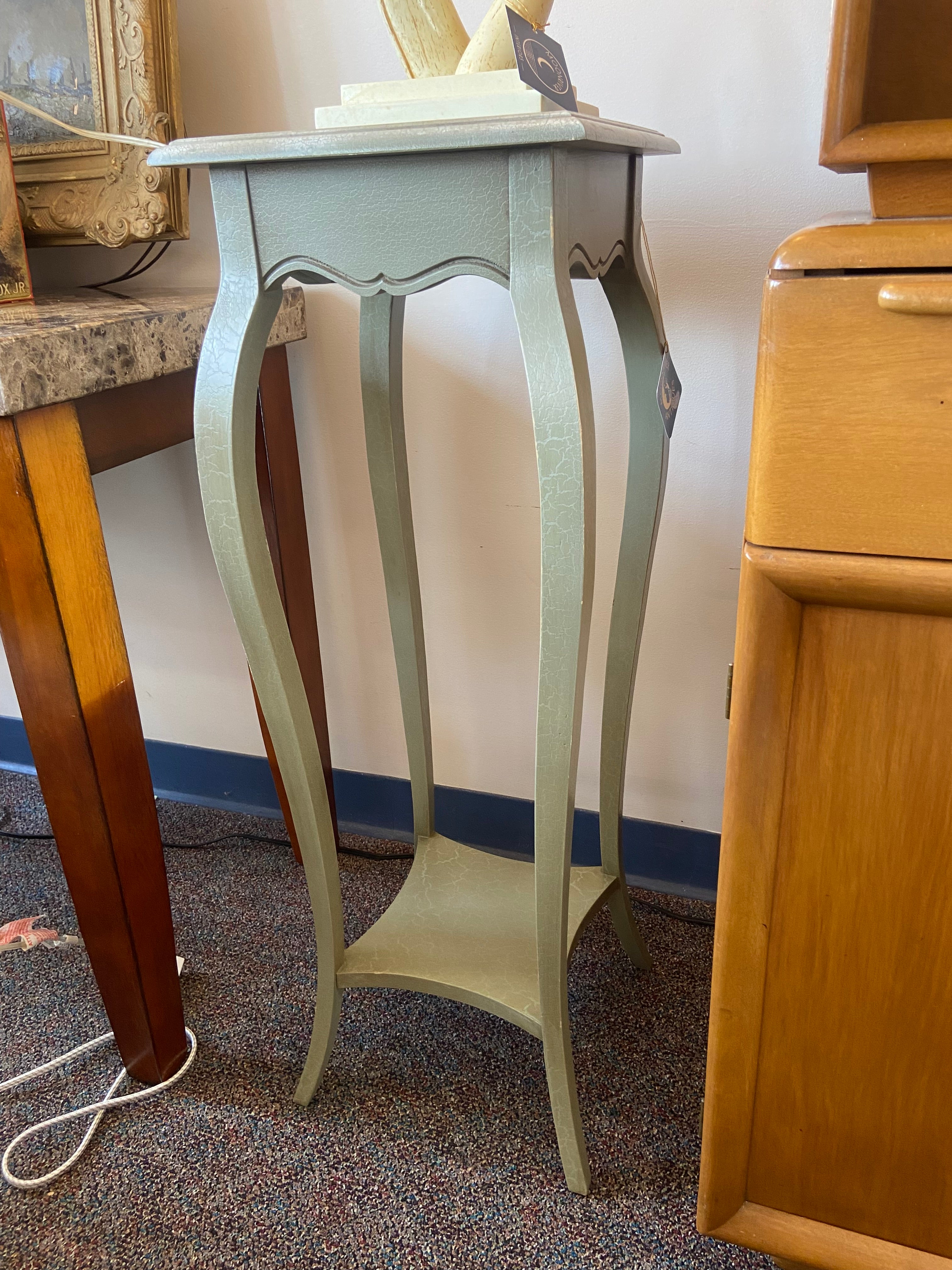 Ethan Allen Painted Plant Stand