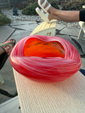 Vintage Kreiss Art Glass Bowl