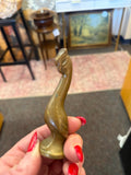 Brass Bird Paperweight