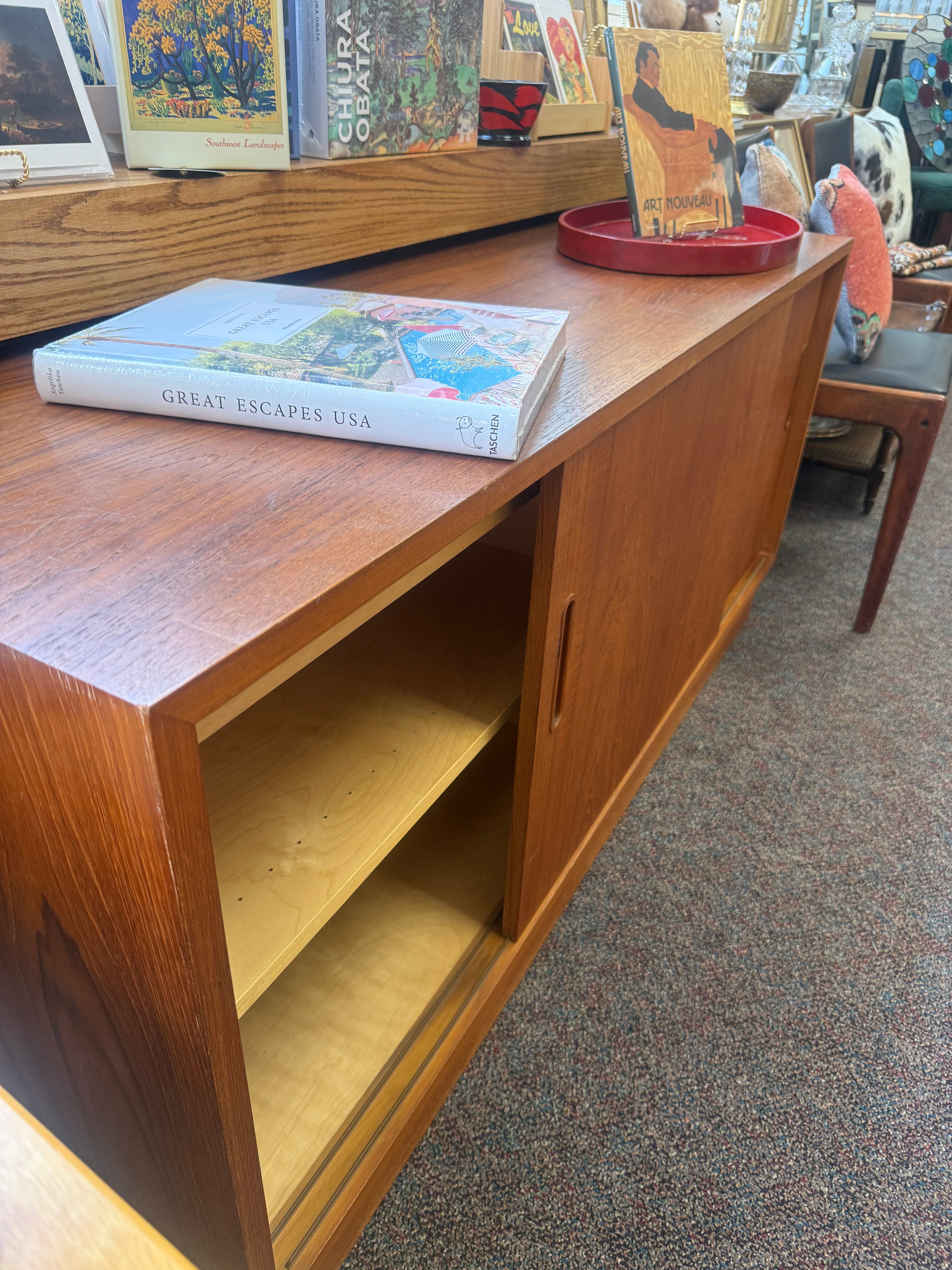 Mid Century Danish Teak Credenza