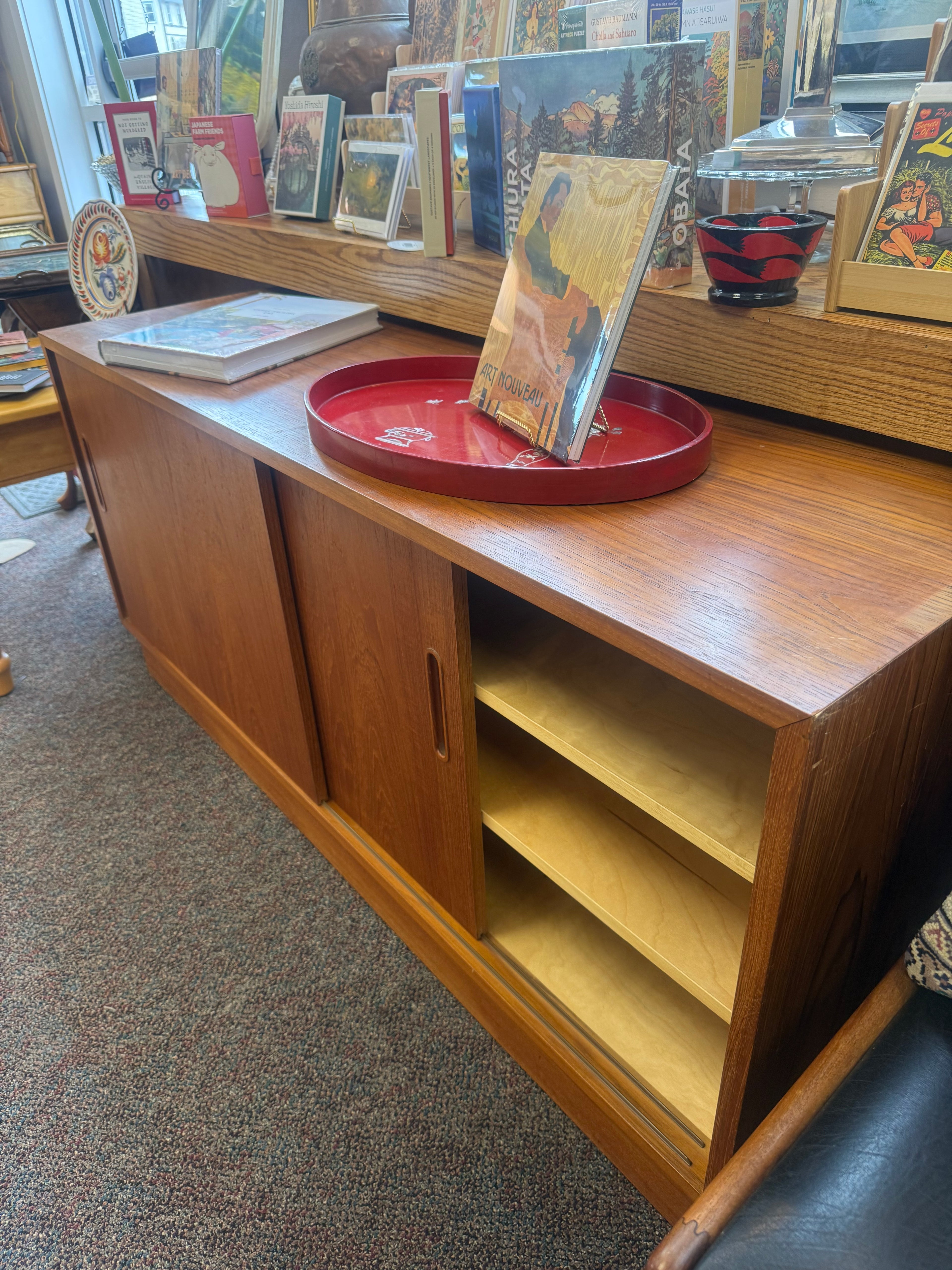 Mid Century Danish Teak Credenza