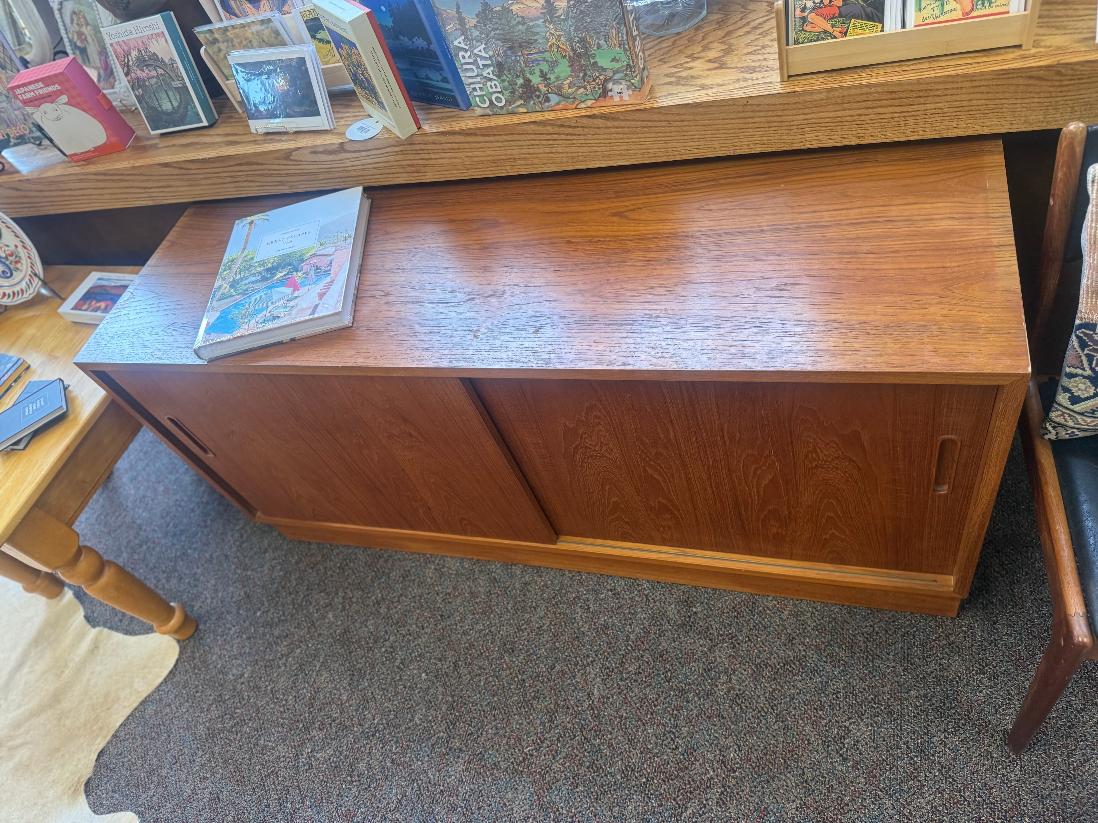 Mid Century Danish Teak Credenza