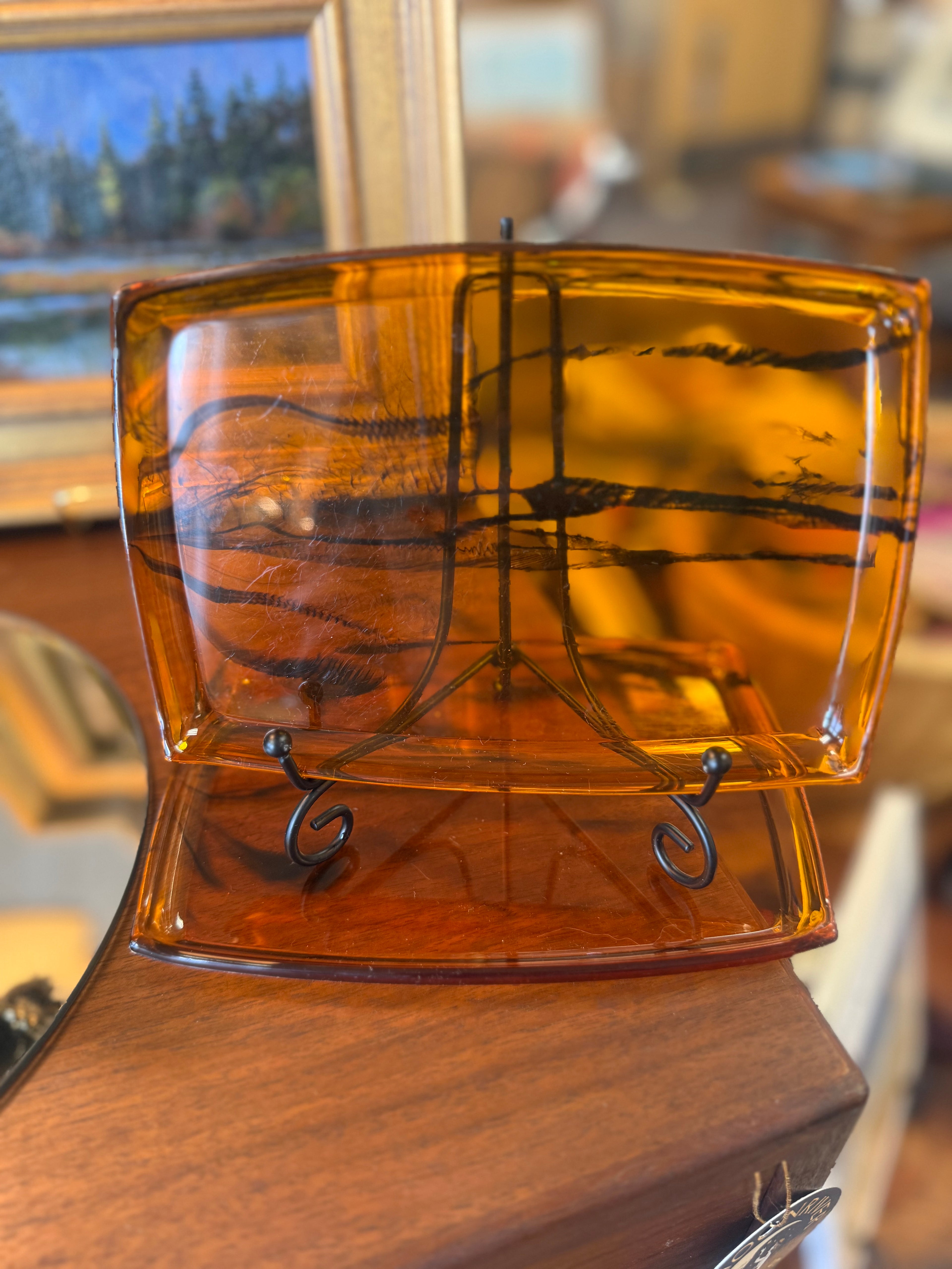 Tortoise Shell Acrylic Tray