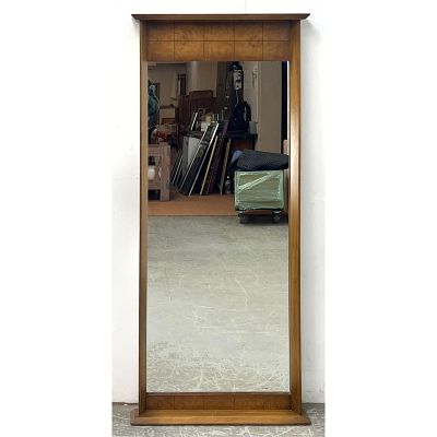 Tall Mid Century Modern Wall Mirror