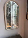 Antique White Framed Mirror