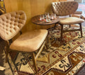 Pair Norm Concept MCM Tufted Lounge Chairs