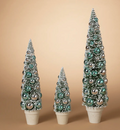 Blue & Silver Trees (Set of 3)