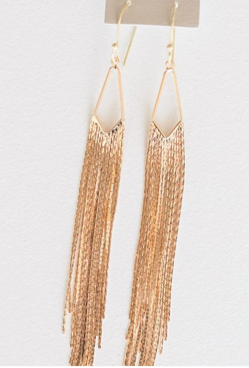 Ashton 18k Gold Plated Fringe Earring
