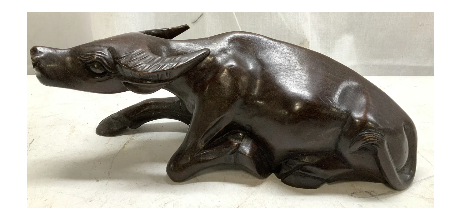 Wooden Water Buffalo