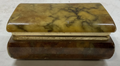 Vintage Alabaster Hinged Trinket Box
