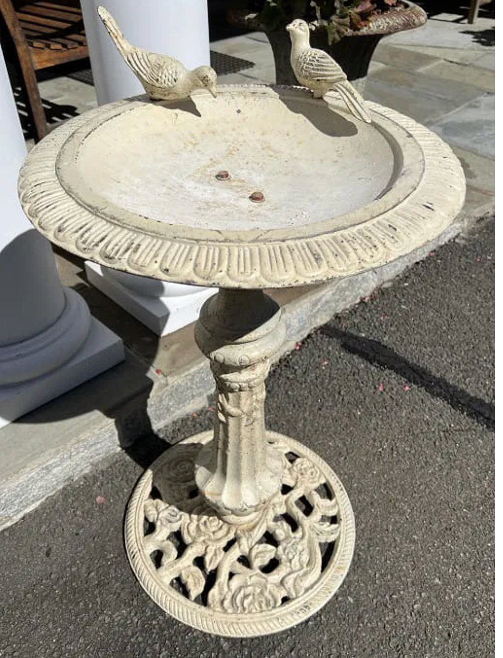 Cast Iron Bird Bath