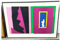 MCM Abstract Framed Painting