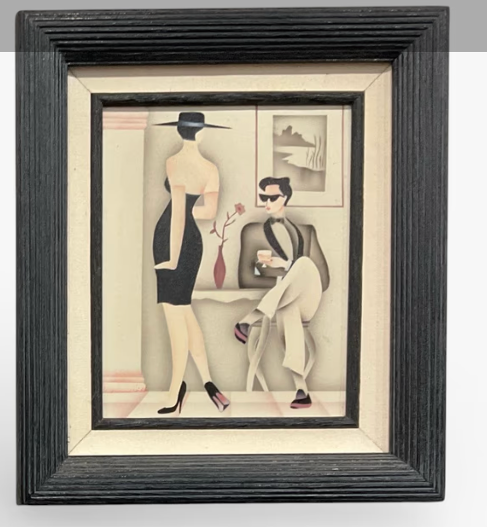 Erik Freyman Stylized Painting - Medium