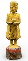 Gilt Devotional Figure