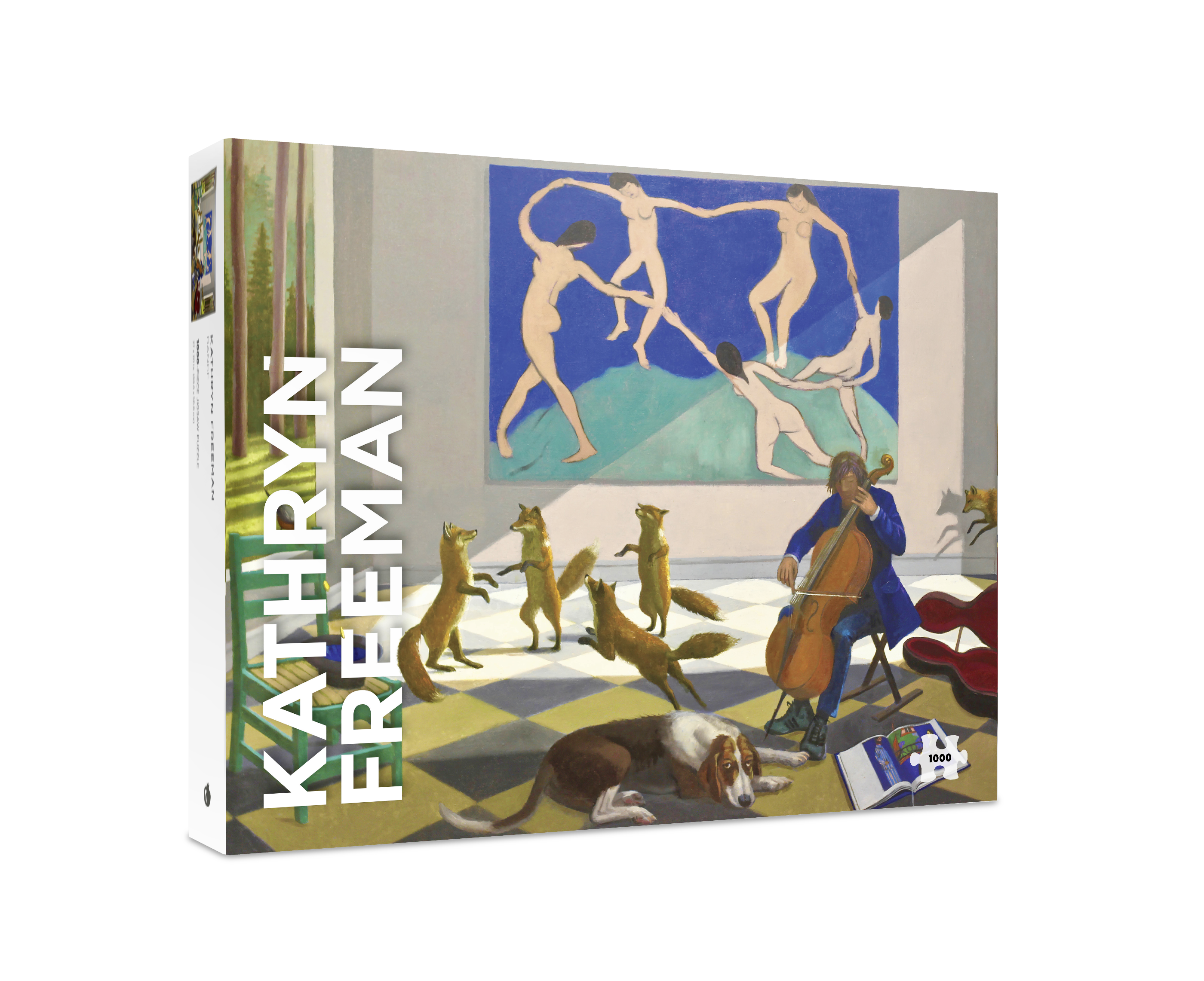 Kathryn Freeman: Dance 1000-Piece Jigsaw Puzzle