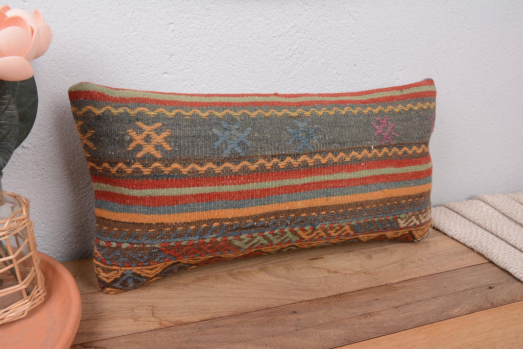 Kilim Boho Lumbar Pillow