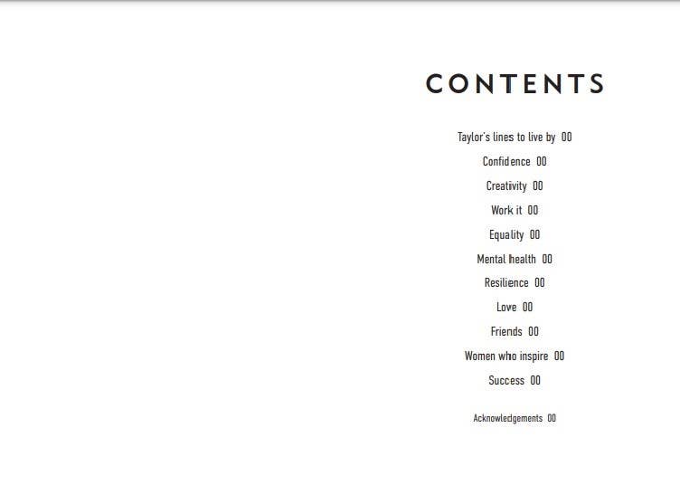 Taylor Swift - Lines To Live By