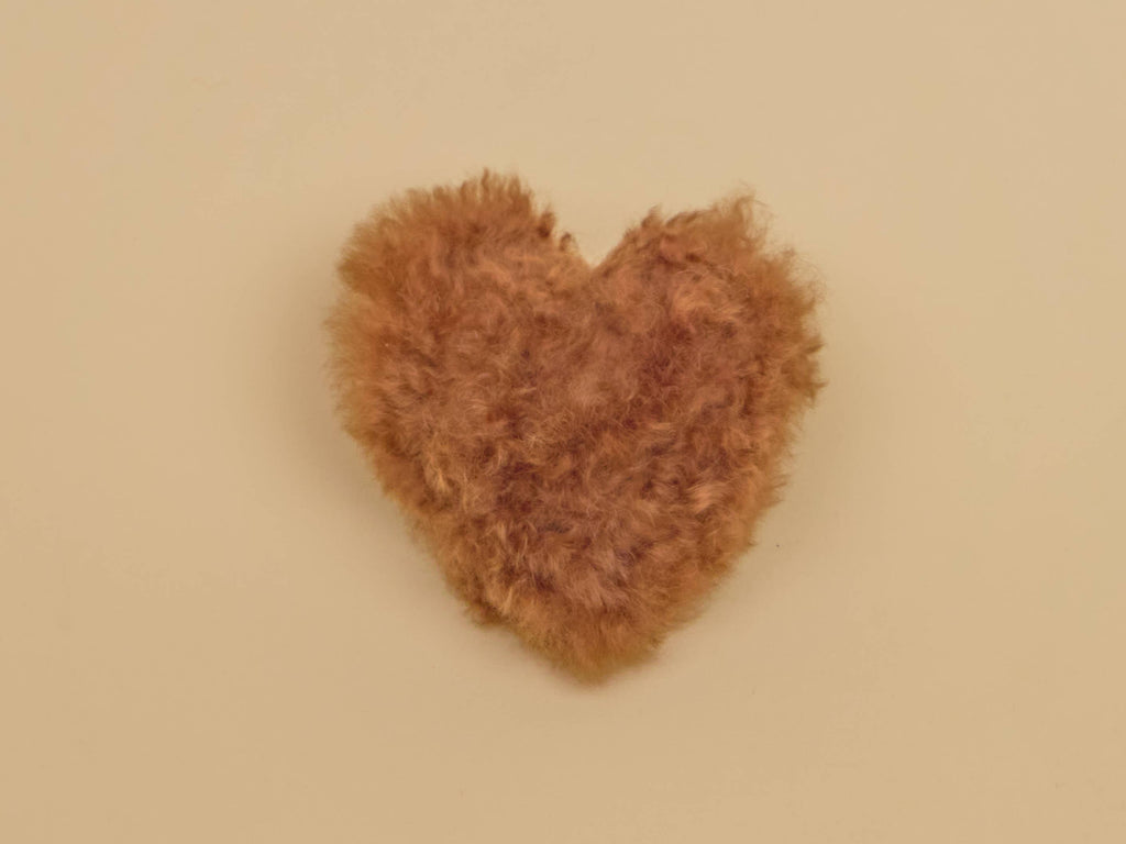 Alpaca Heart Keychain