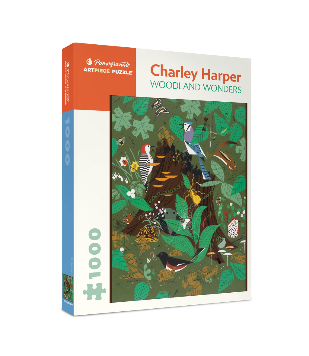 Charley Harper: Woodland Wonders 1000-piece Jigsaw Puzzle