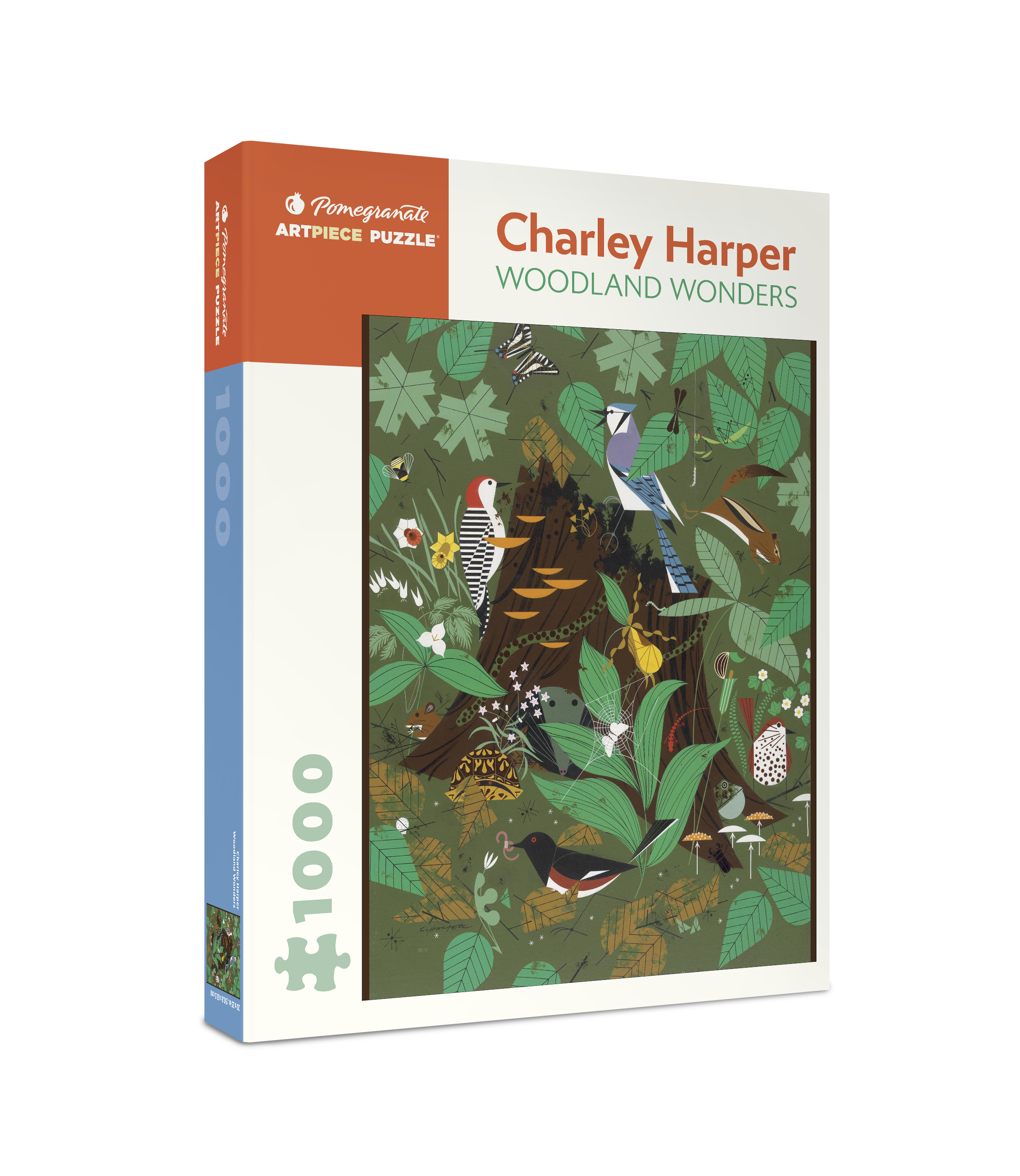 Charley Harper: Woodland Wonders 1000-piece Jigsaw Puzzle