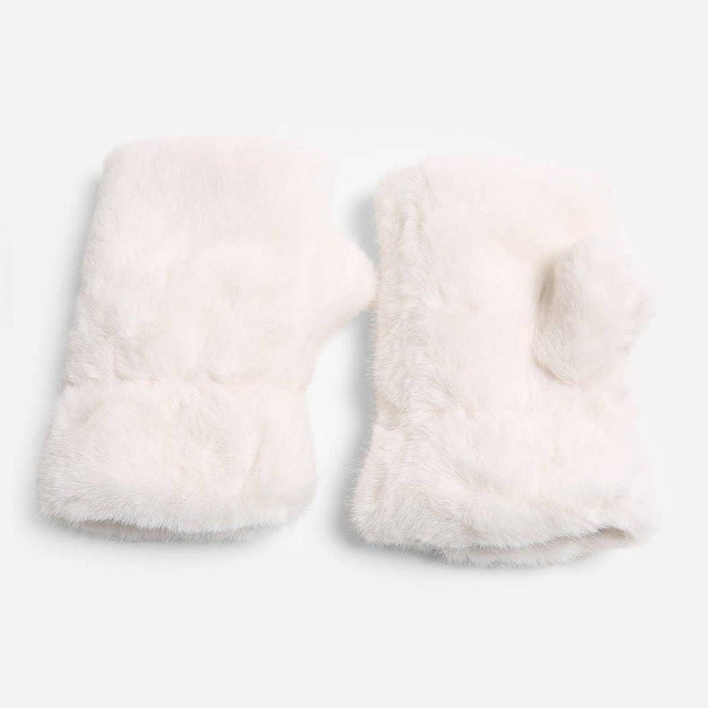 Solid Color Plain Fingerless Glove