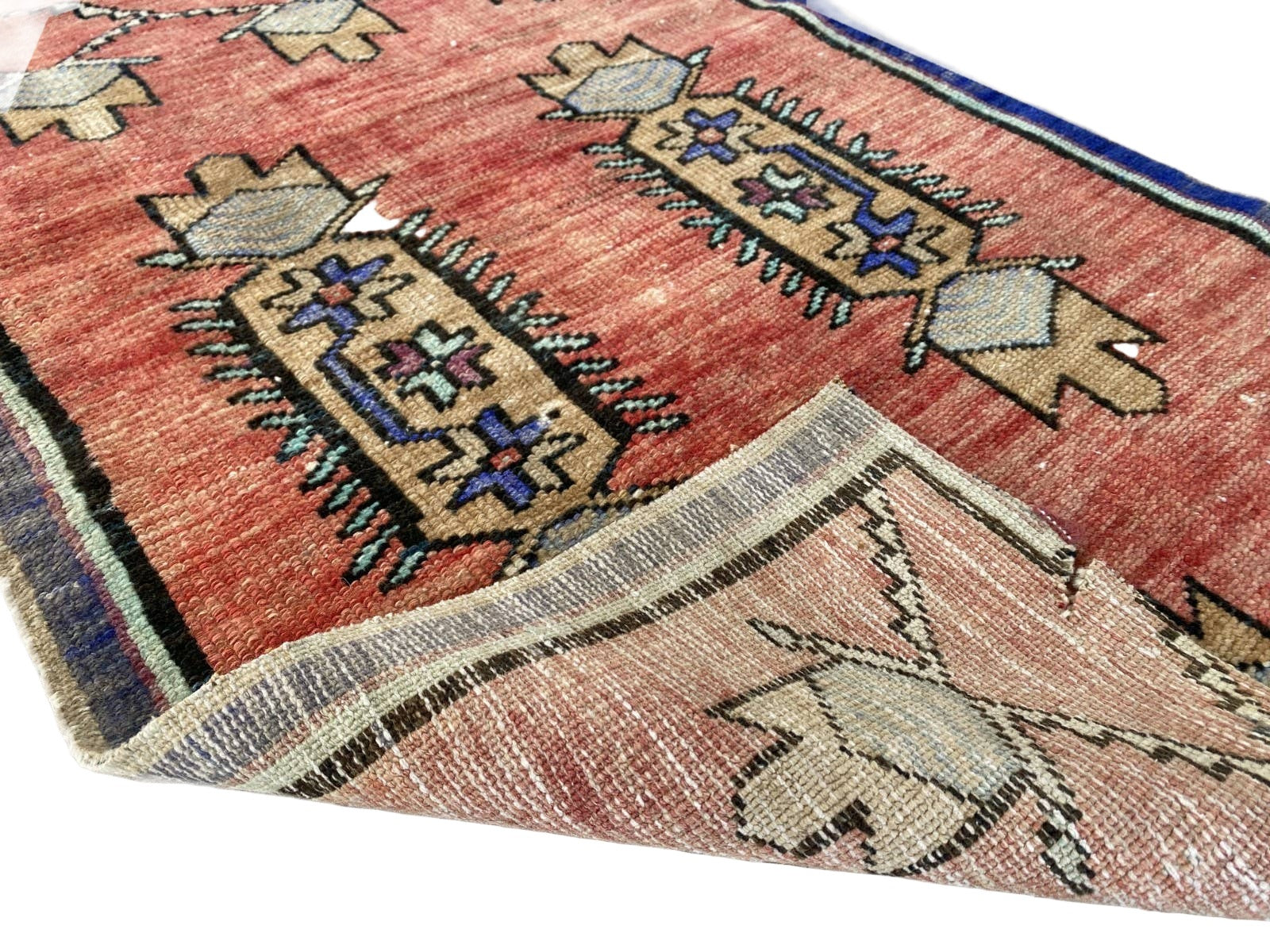 anatolian rug 2x4 on white background